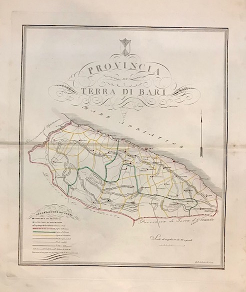 De Sanctis Gabriello Provincia di Terra di Bari 1856 Napoli 